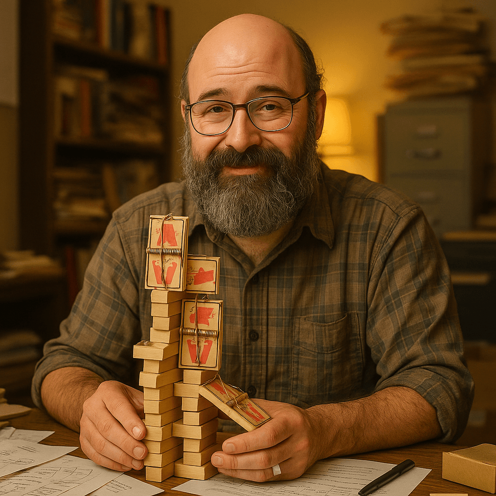 Morty Abernathy — Mousetrap Jenga